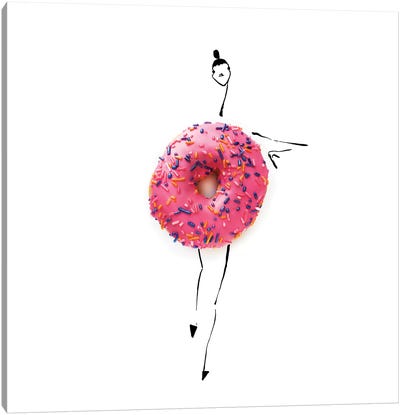 Donut Canvas Art Print - Gretchen Roehrs