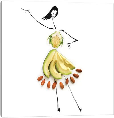 Avocado Canvas Art Print - Fashion Photography