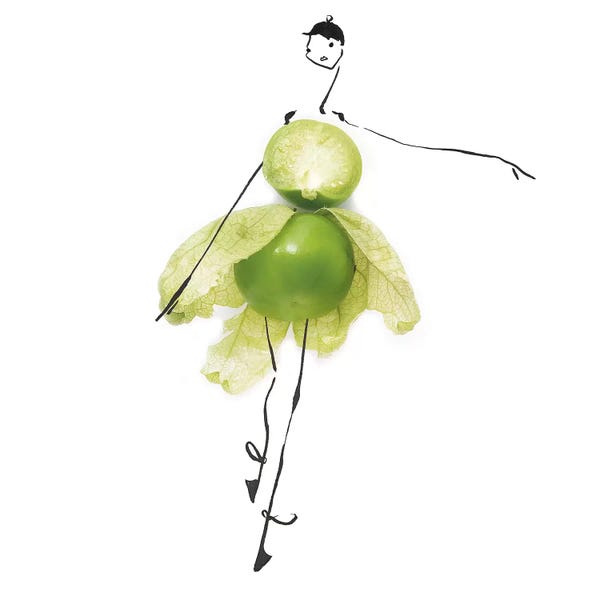 Gretchen Roehrs: Green Tomatillo by Gretchen Roehrs