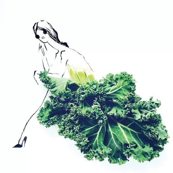 Gardening: Kale I by Gretchen Roehrs