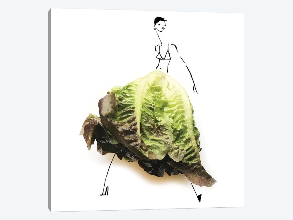 Lettuce I by Gretchen Roehrs 1-piece Canvas Art
