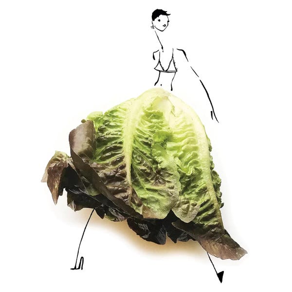 Gardening: Lettuce I by Gretchen Roehrs