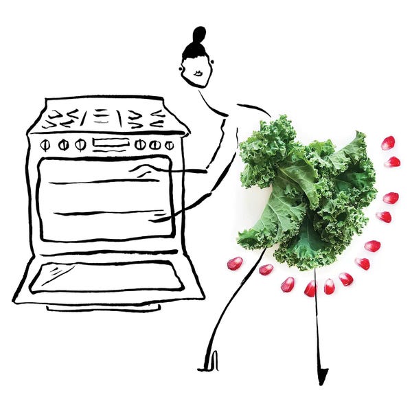 Gardening: Kale II by Gretchen Roehrs