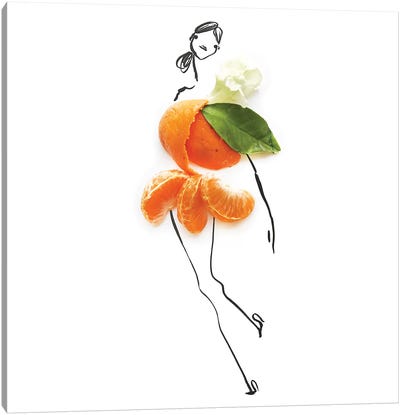 Orange Canvas Art Print - Gretchen Roehrs