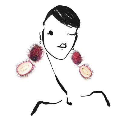 Lychee by Gretchen Roehrs canvas print