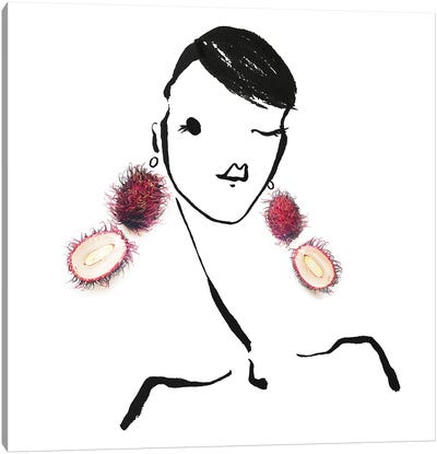 Lychee Canvas Art Print - Gretchen Roehrs