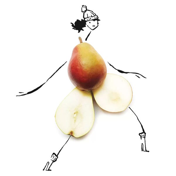 Minimalist Photography: Pear by Gretchen Roehrs