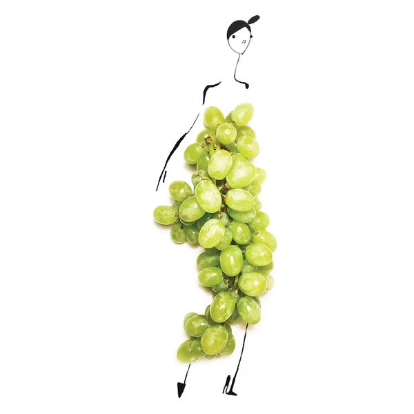 Artful Arrangements: Green Grapes by Gretchen Roehrs
