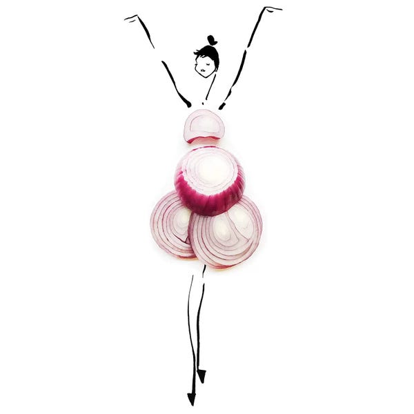 Gardening: Red Onion by Gretchen Roehrs