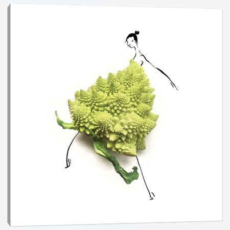 Romanesco Canvas Print #GRR92} by Gretchen Roehrs Canvas Wall Art