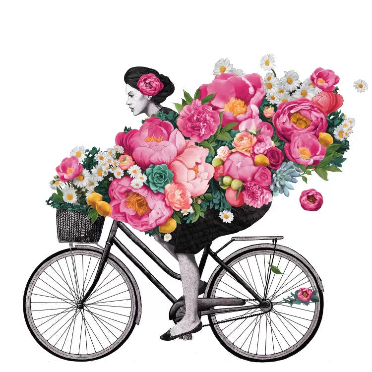 Floral Bicycle