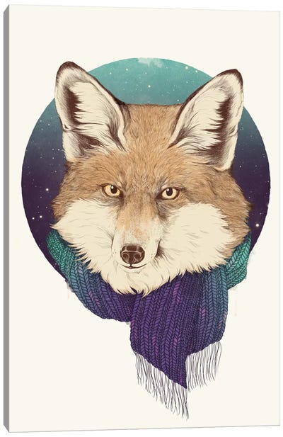Fox Canvas Art Print - Laura Graves