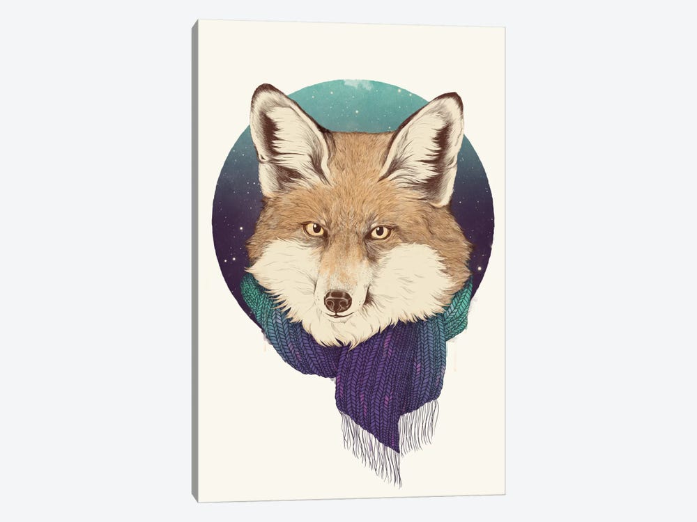Fox by Laura Graves 1-piece Canvas Art Print