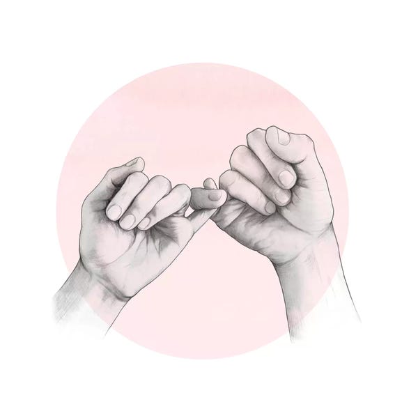 Friendship: Pinky by Laura Graves