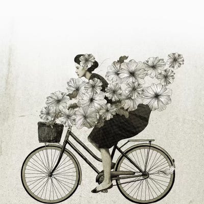 Ride by Laura Graves metal wall art