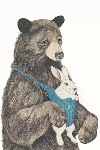 Rabbits: The Bear Au Pair by Laura Graves