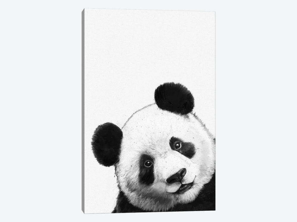 Panda by Laura Graves 1-piece Canvas Art Print