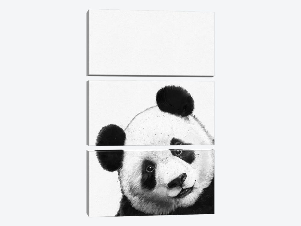 Panda by Laura Graves 3-piece Art Print