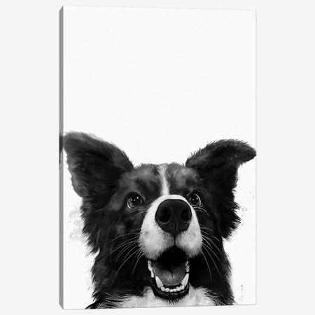 Who's A Good Boy Canvas Print #GRV47} by Laura Graves Canvas Artwork