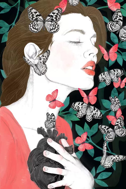 Butterflies by Laura Graves wall art