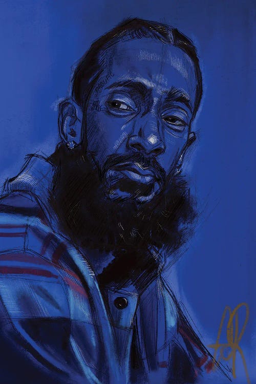 Hussle by Gordon Rowe wall art