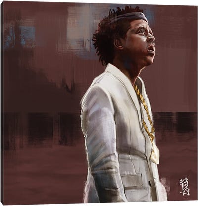 Mr Carter Canvas Art Print - Jay-Z