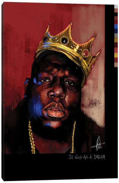 B.I.G. Canvas Art Print - Gordon Rowe