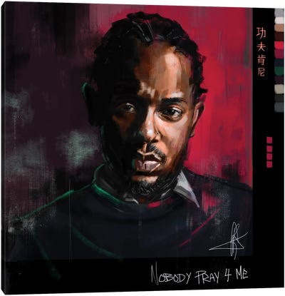 Kenny Canvas Art Print - Gordon Rowe