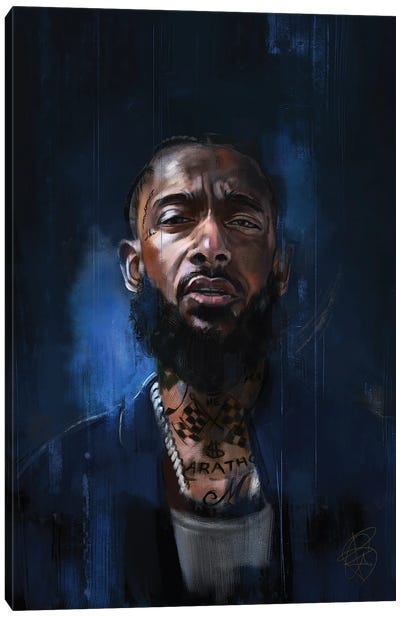 Marathon Canvas Art Print - Rap & Hip-Hop Art