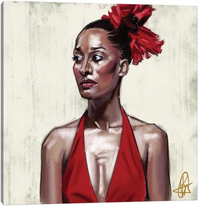 Tracee Canvas Art Print - Gordon Rowe
