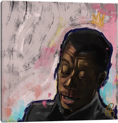 Baldwin II Canvas Art Print - James Baldwin