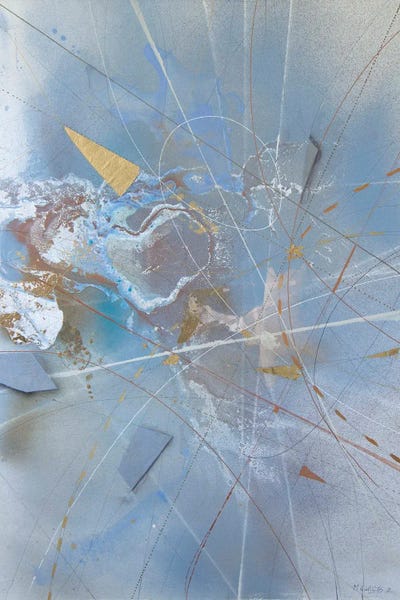 Al Niyat, Estrella De Escorpio by Margarita Garces framed wall art