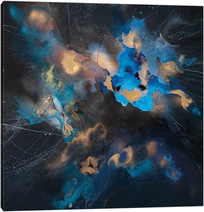 Avatar Canvas Art Print - Jewel Tone Abstracts