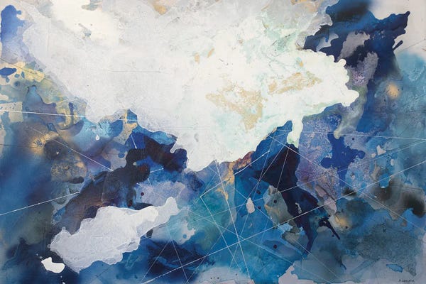 Jewel Tone Abstracts: Circinus, El Compás by Margarita Garces