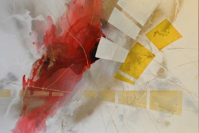 El Aguila II by Margarita Garces framed wall art