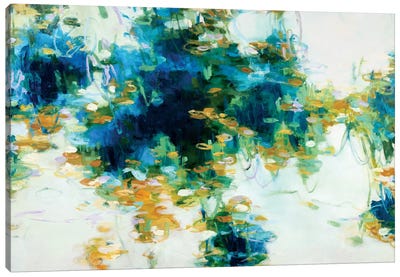 Ponds XLII Canvas Art Print - Water Lilies Collection