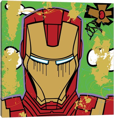 Iron Man Canvas Art Print - Iron Man