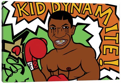 Kid Dynamite Canvas Art Print - GusColors