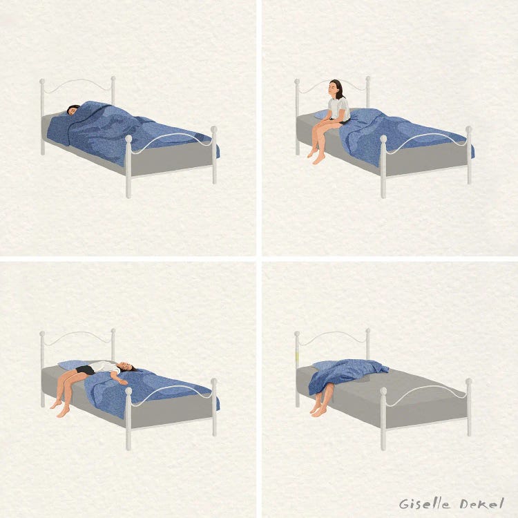 Bedtime Story by Giselle Dekel wall art