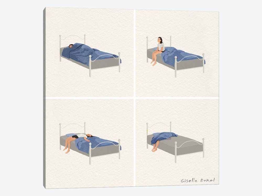 Bedtime Story by Giselle Dekel 1-piece Canvas Art Print