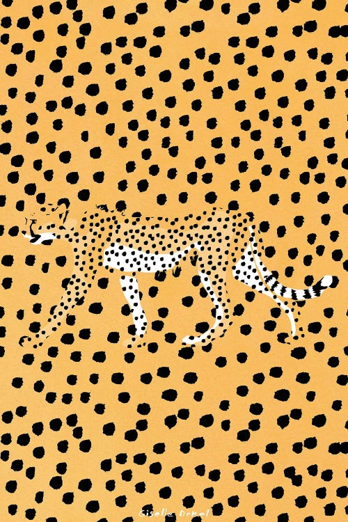 Cheetah by Giselle Dekel wall art