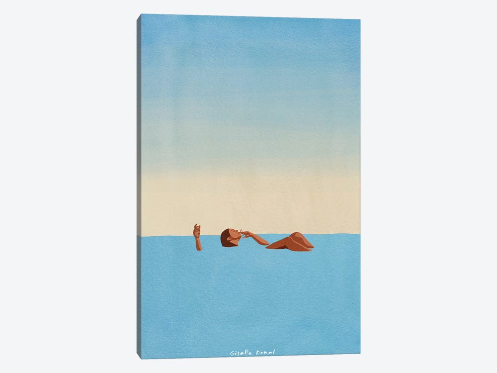 Floating Away by Giselle Dekel 1-piece Art Print