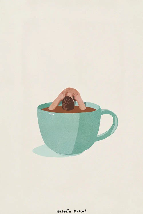 Going Deep by Giselle Dekel wall art