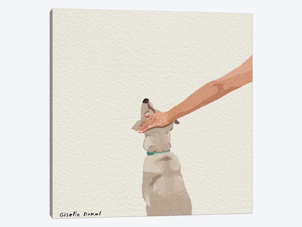 Good Boy by Giselle Dekel 1-piece Art Print