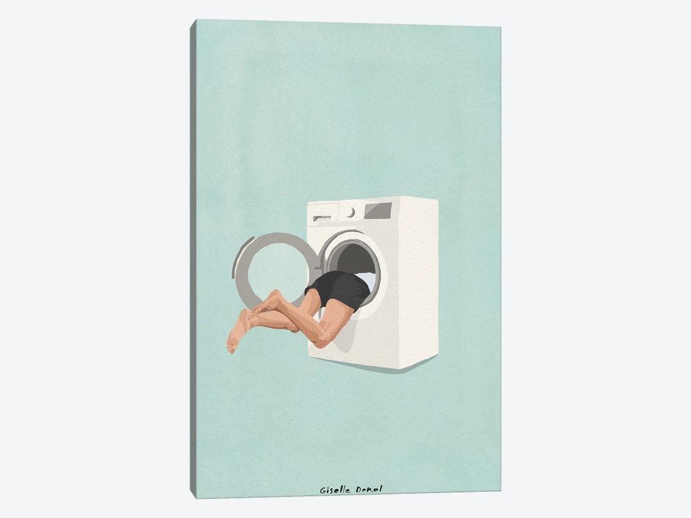 Looking For My Socks by Giselle Dekel 1-piece Art Print