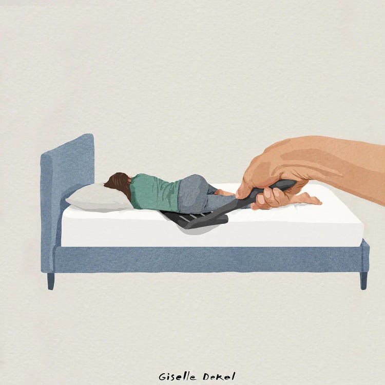 Flip Me by Giselle Dekel wall art