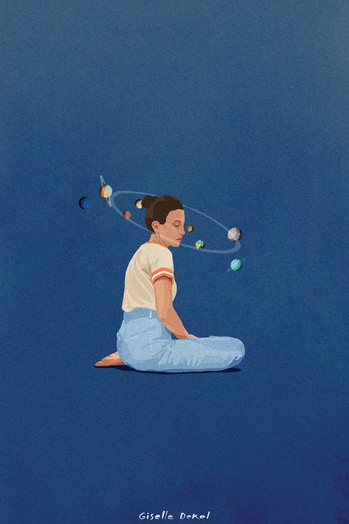 Solo System by Giselle Dekel wall art