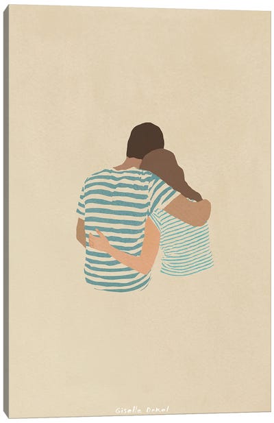 Embrace Canvas Art Print - For Your Better Half