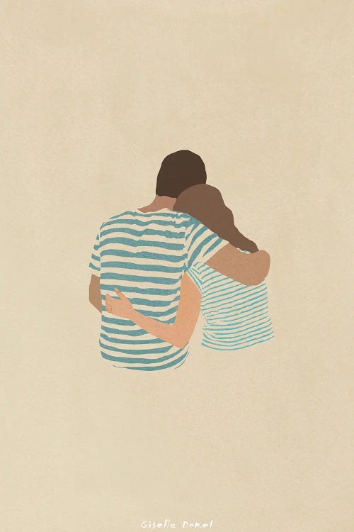 Embrace by Giselle Dekel wall art