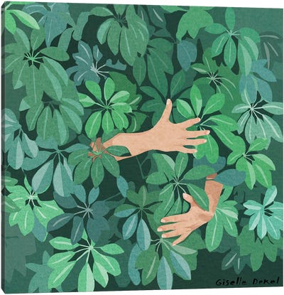 Plant Lover Canvas Art Print - Giselle Dekel